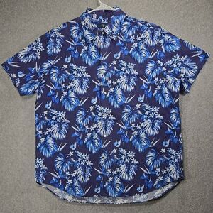 Polo Ralph Lauren Shirt Hawaiian Floral Thick Cotton XL